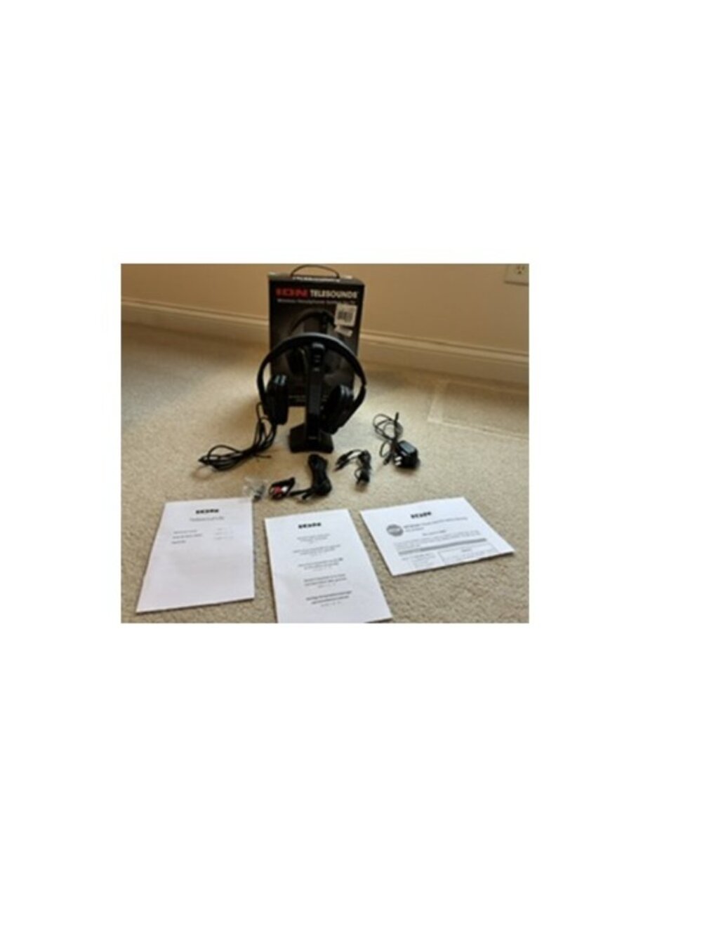 Ion Telesounds Wireless Headphone System for TV